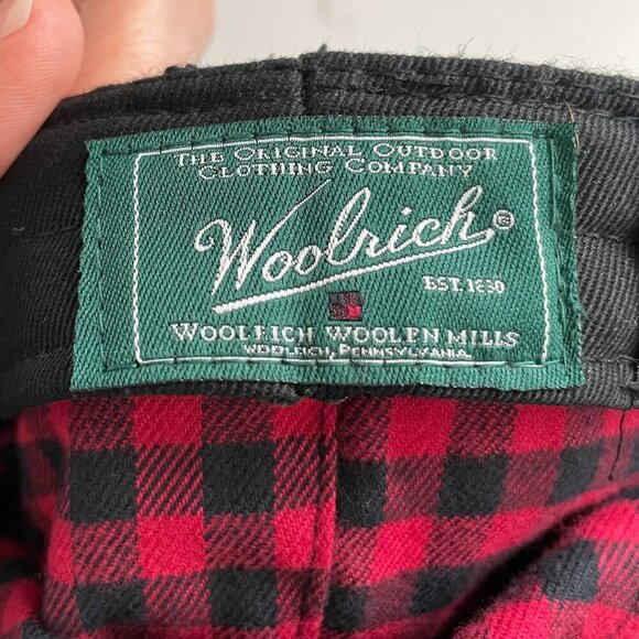 Woolrich The Original Outdoor Clothing Co Newsboy Honeycomb Knit Hat Black Sz M - Picture 5 of 8